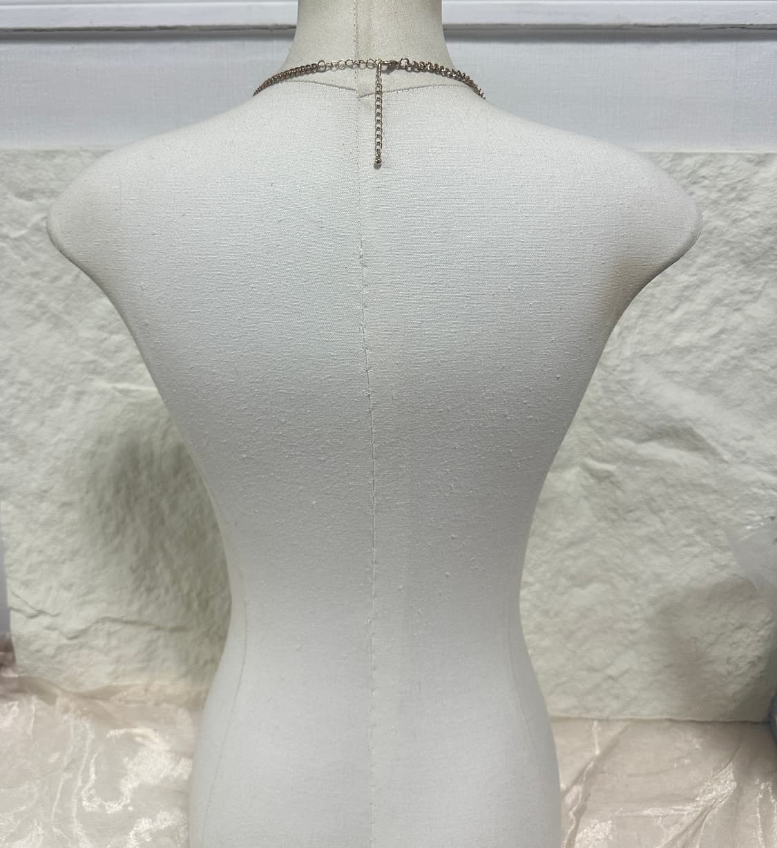 빈티지  와이어랩핑 플라워 쿠바체인 목걸이 상품이미지3