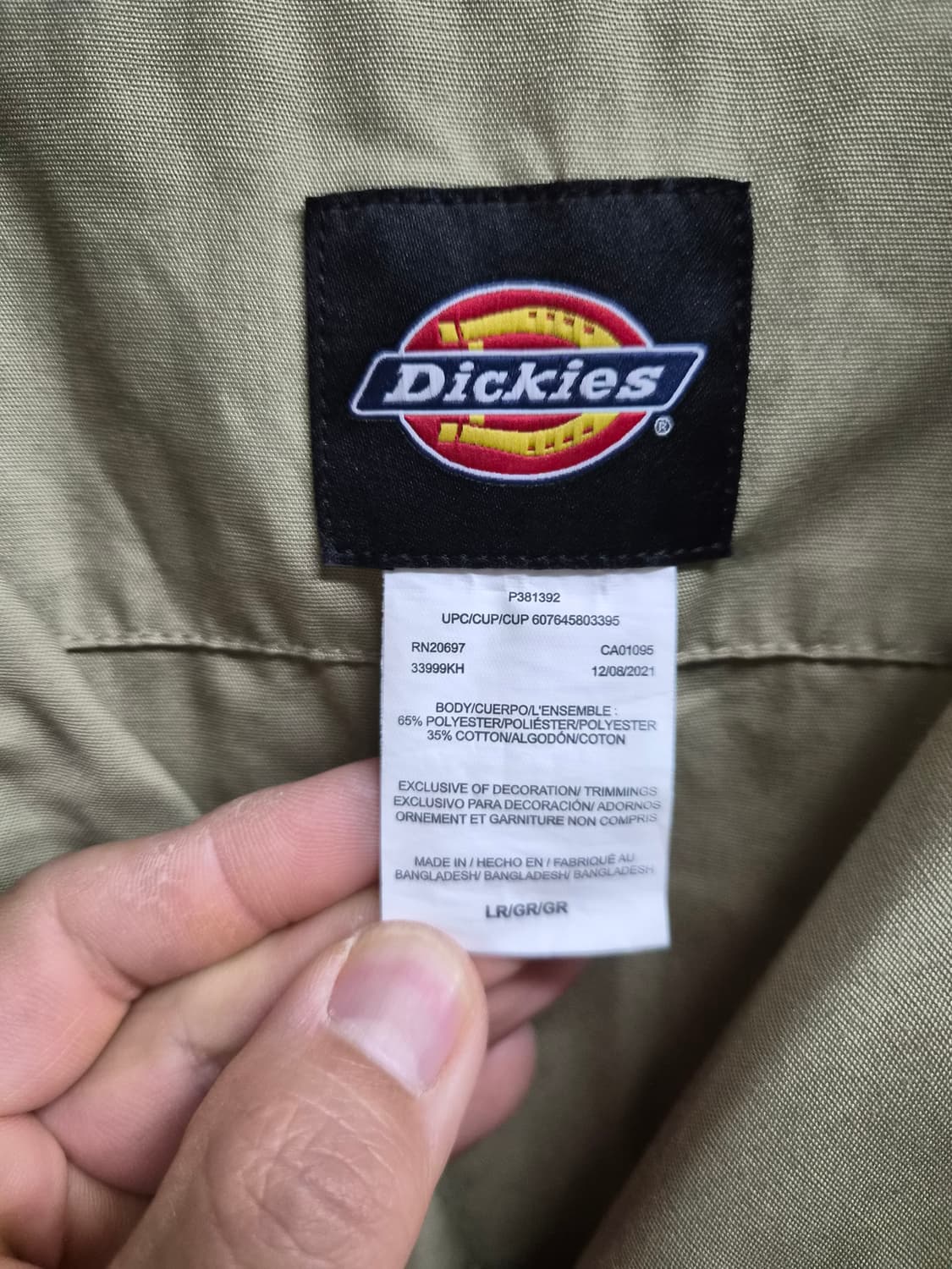 L) 디키즈 점프수트 팝니다 상품이미지3