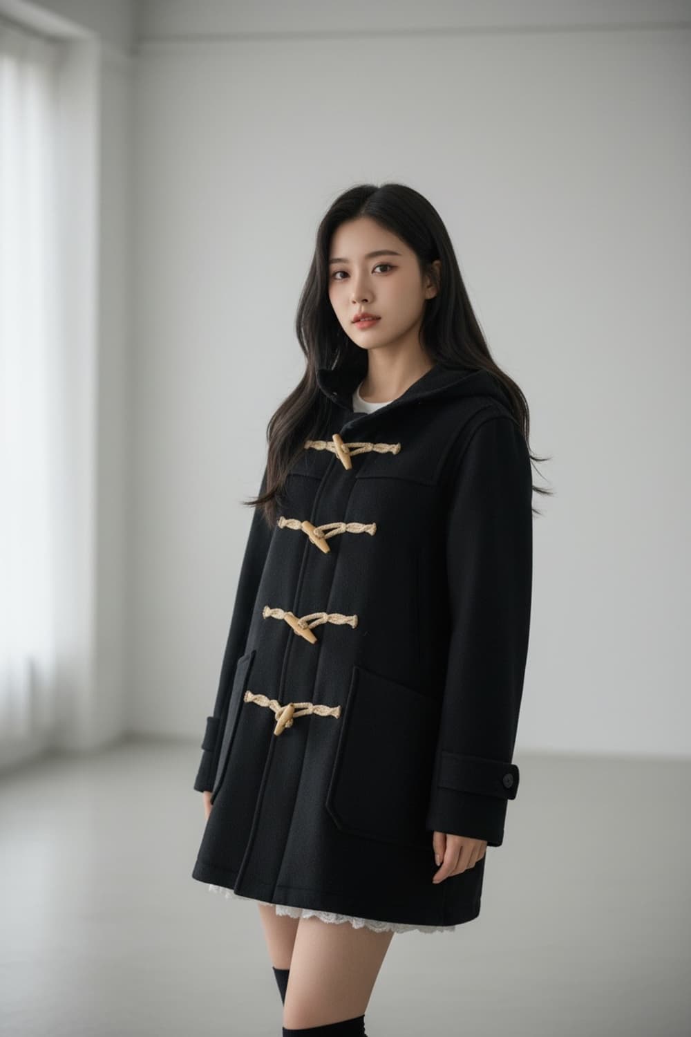 에스피오나지 떡볶이 코트 S 상품이미지2