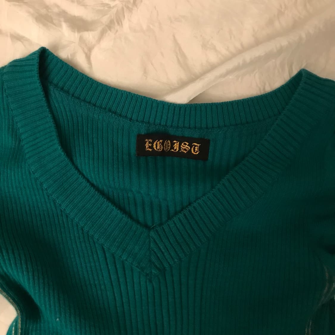 EGOIST 에고이스트 오네갸루 로걀 니트 상품이미지5