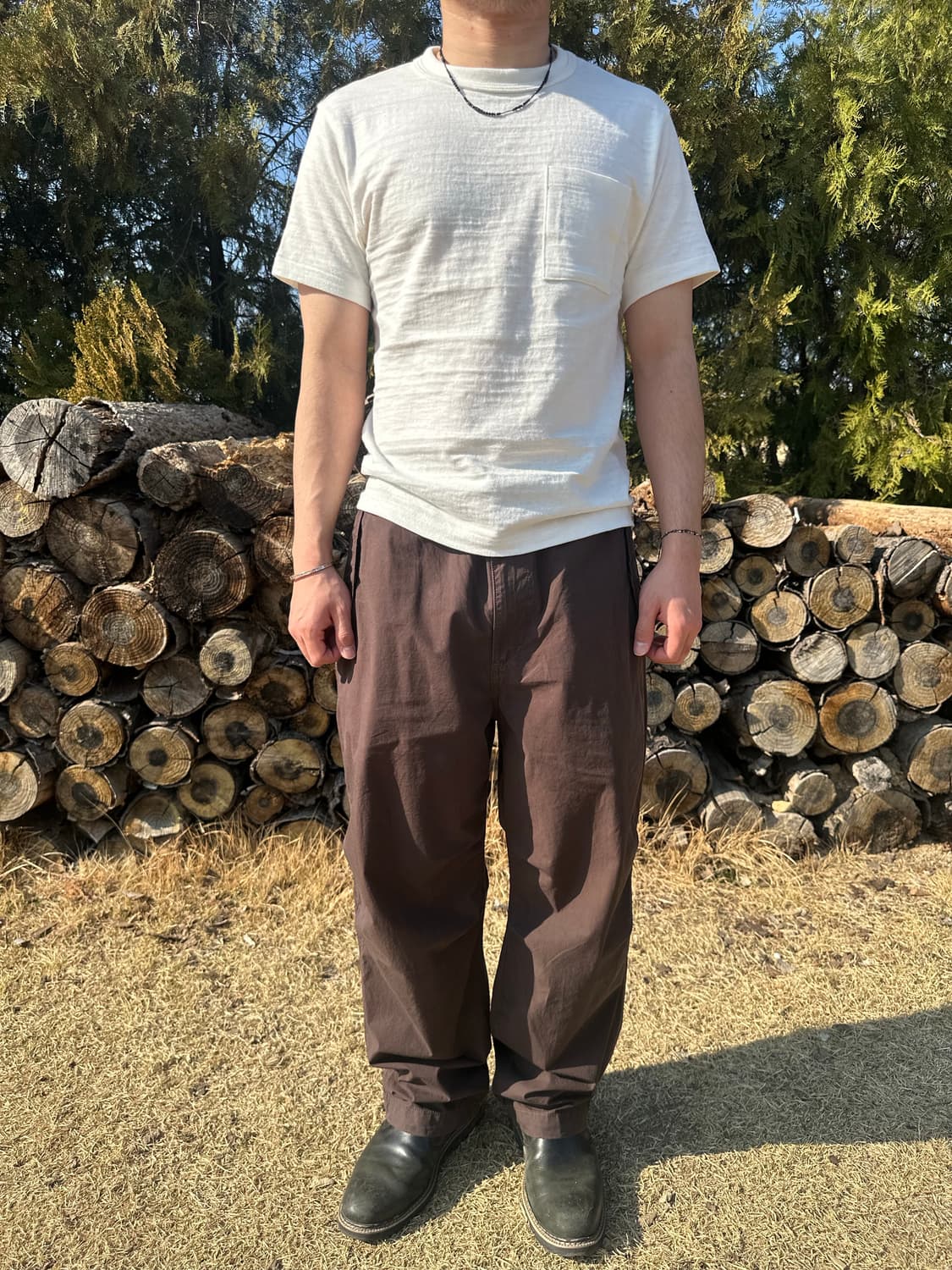 유니클로 와이드 파라슈트 팬츠 상품이미지4