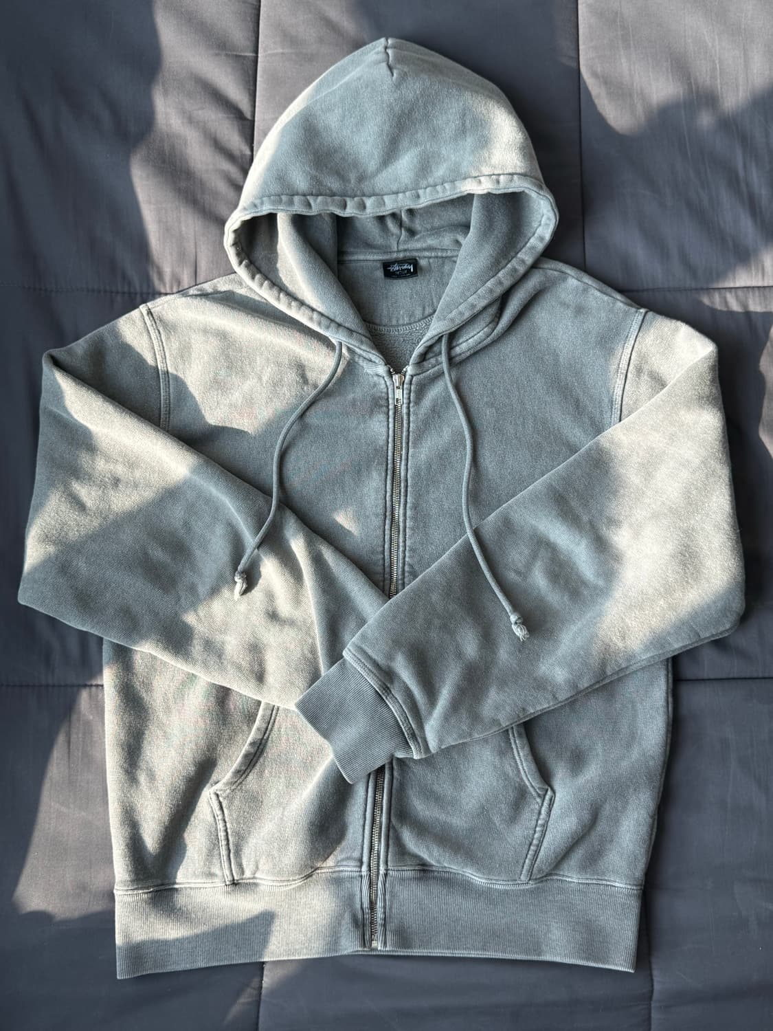 M) 스투시 부아나 피그먼트 후드집업 상품이미지3