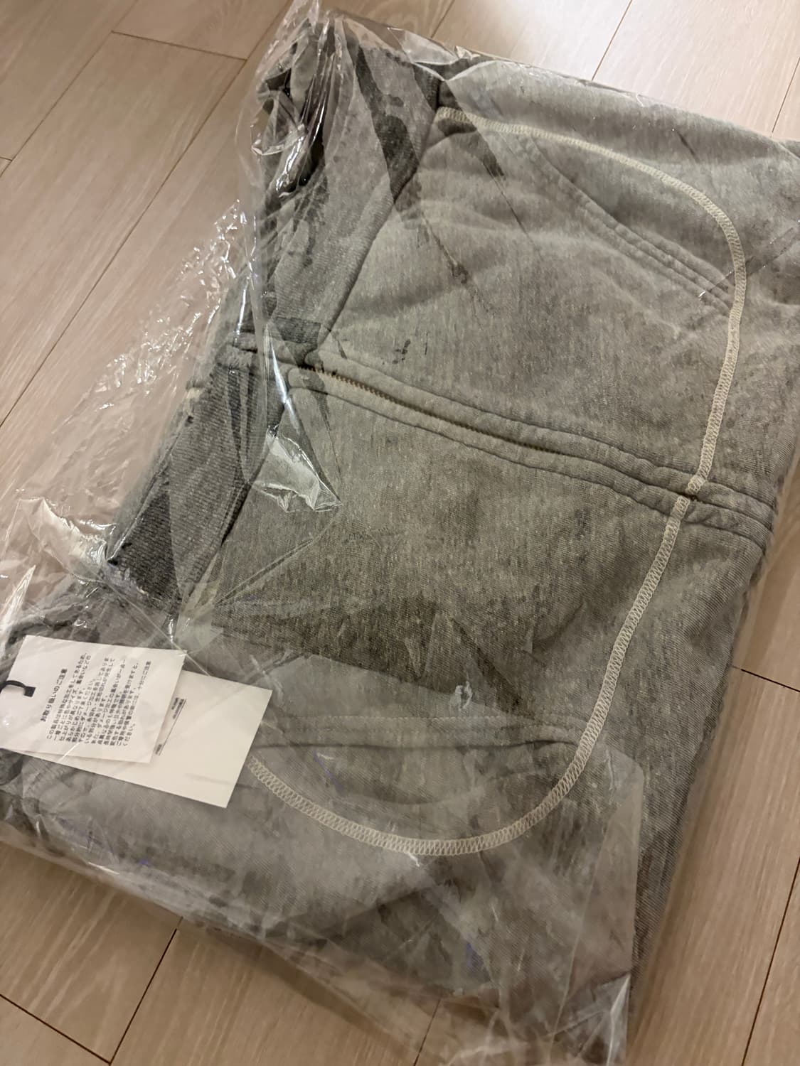 26SS 아프레쎄 라이트웨이트 후드 집업 그레이 (4) 상품이미지1