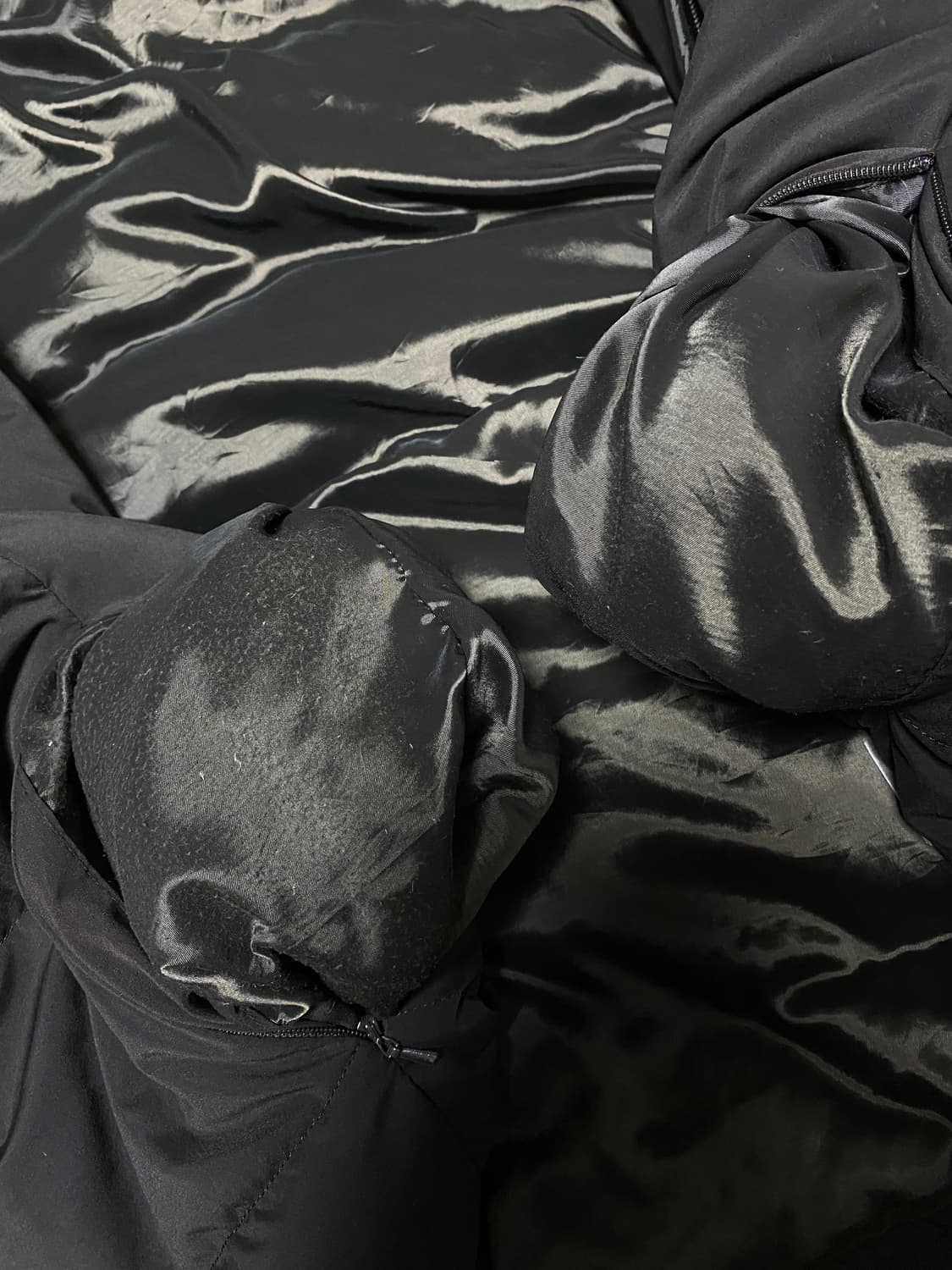 유니클로 심리스 다운 다크 브라운 XL 상품이미지9