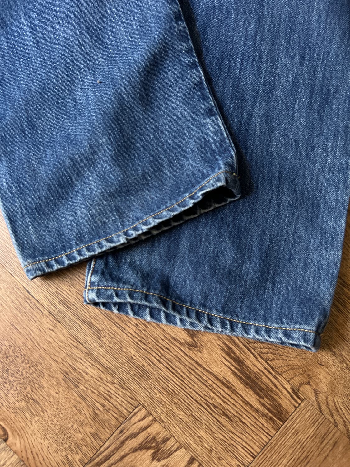 [34]00's 리바이스 501 더티 페이딩 스트레이트 데님 팬츠 상품이미지6
