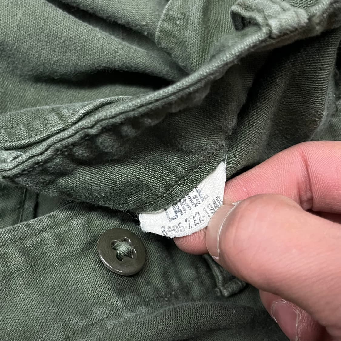 50s 오리지날 미군 OG-107 퍼티그 팬츠 (36“) 상품이미지6