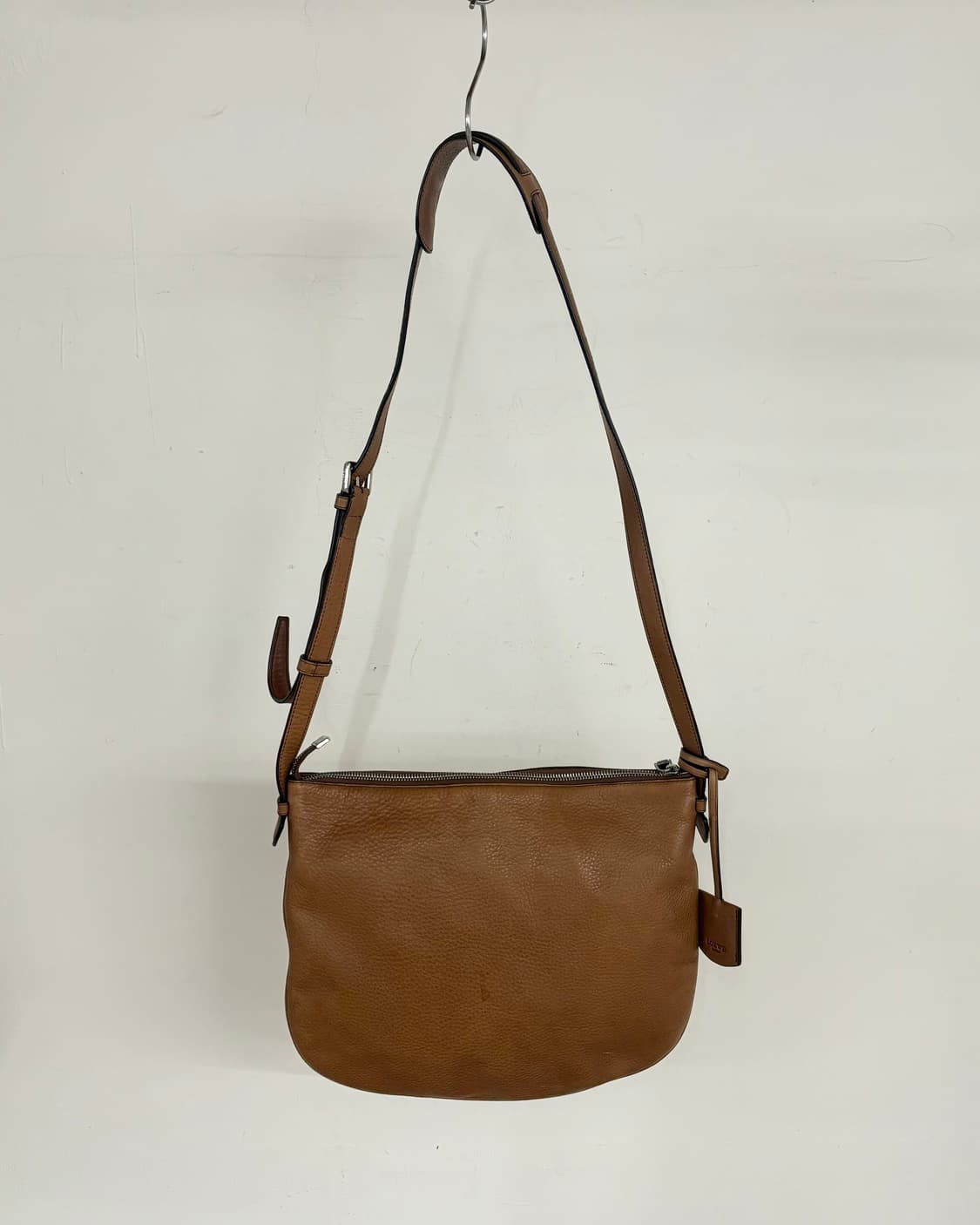 로에버 헤리티지 브라운 레더 숄더백 상품이미지4