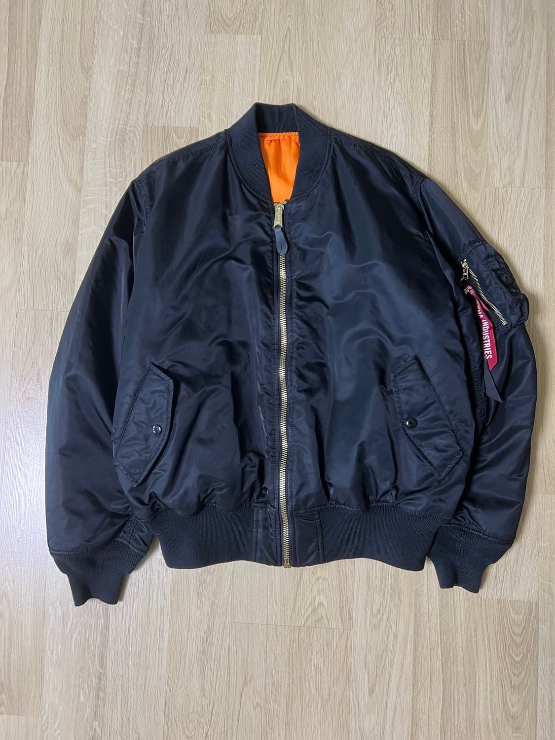 알파인더스트리 ma-1 항공점퍼 XL 상품이미지1