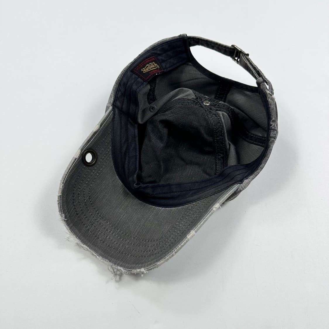 본더치 레트로 차콜 볼캡 모자 상품이미지4