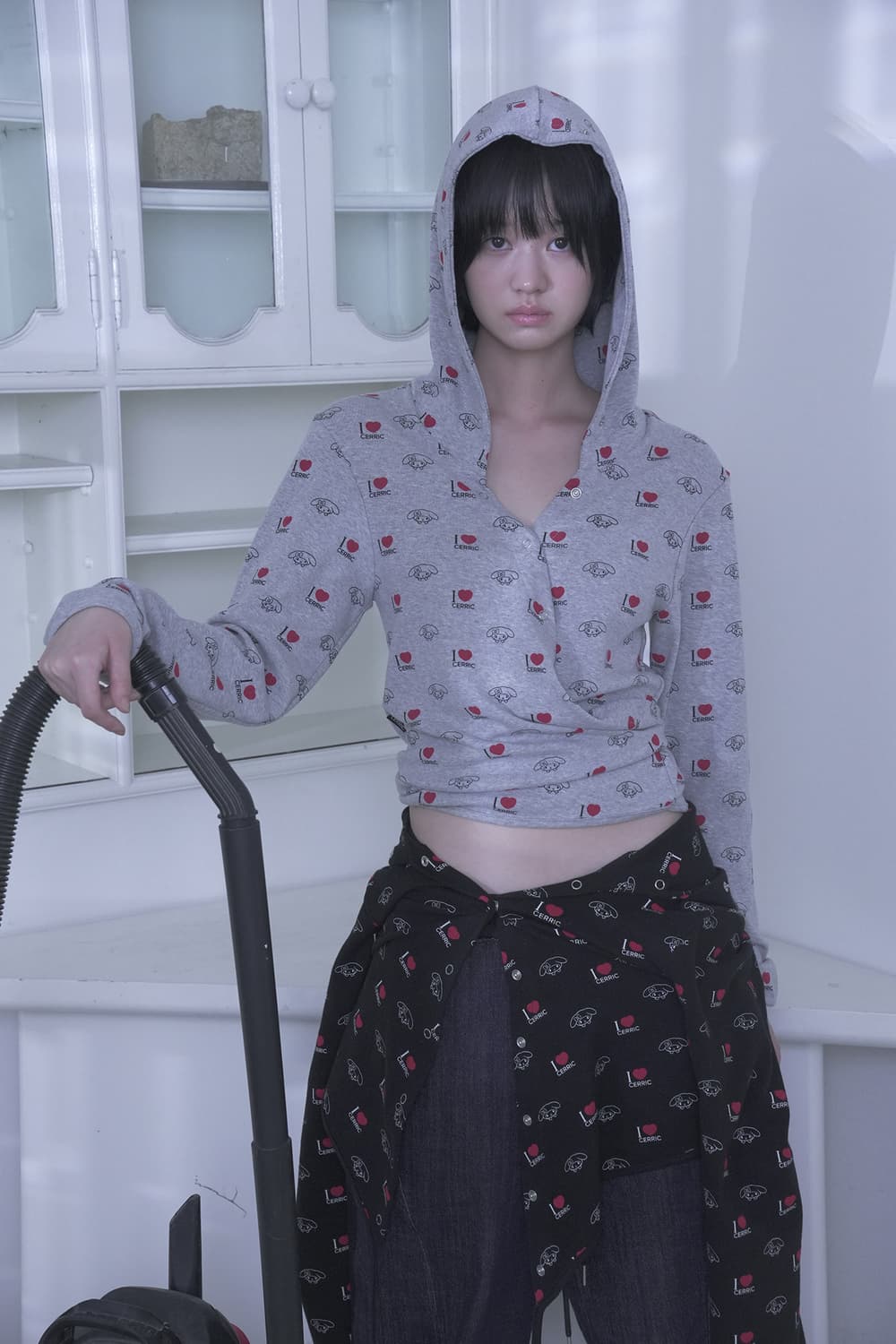 세릭 My Melody Wrap Hood Cardigan 상품이미지3