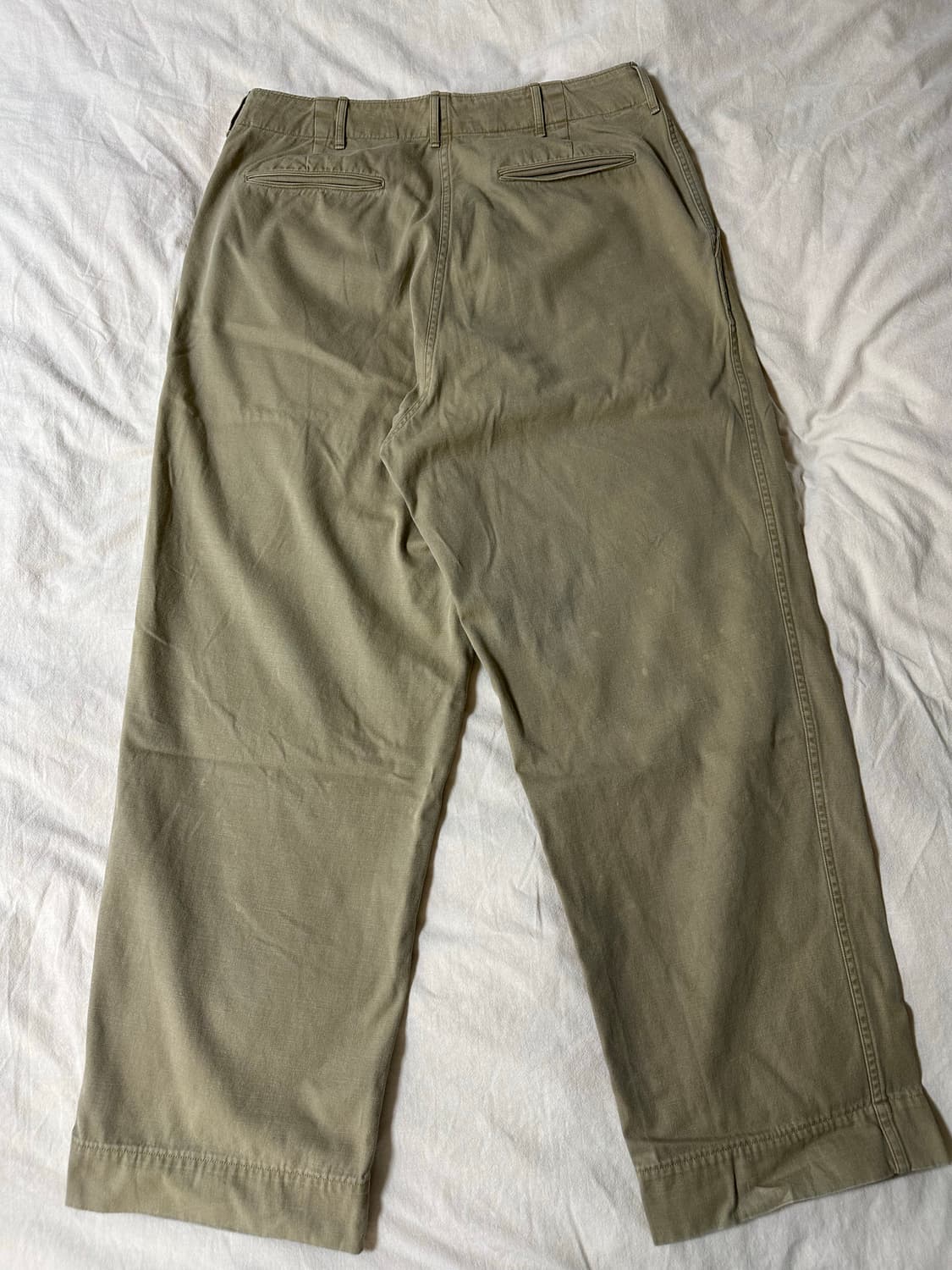 [2] 아프레쎄 25ss 빈티지 치노 베이지 상품이미지5