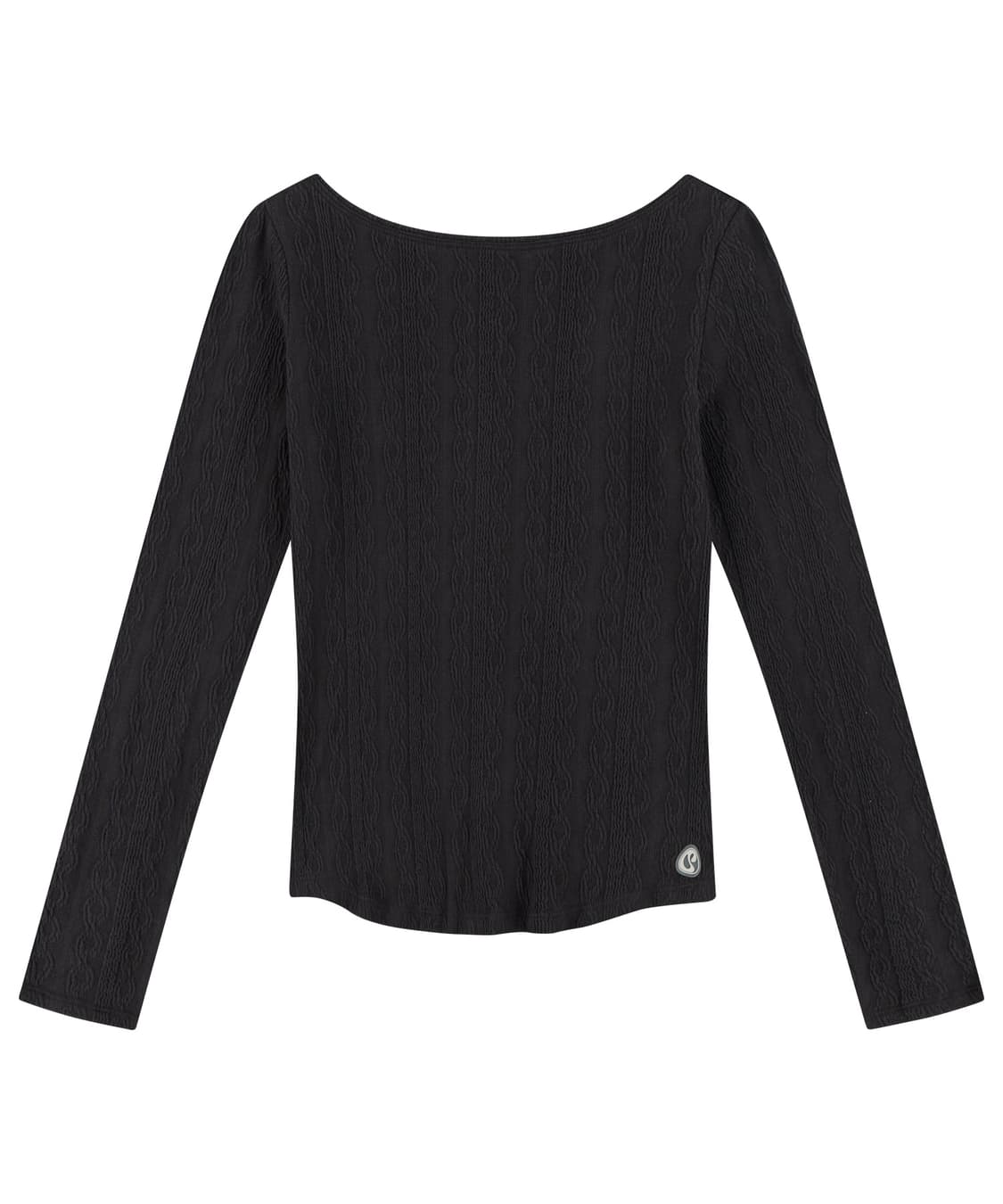 COYSEIO 투웨이 롱슬리브 차콜 상품이미지1