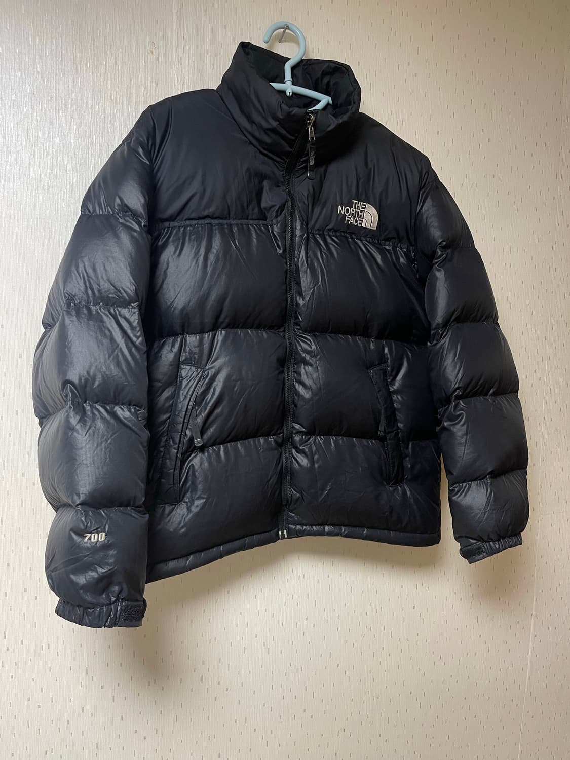 노스페이스 눕시 구스다운 패딩자켓 블랙 95 상품이미지3