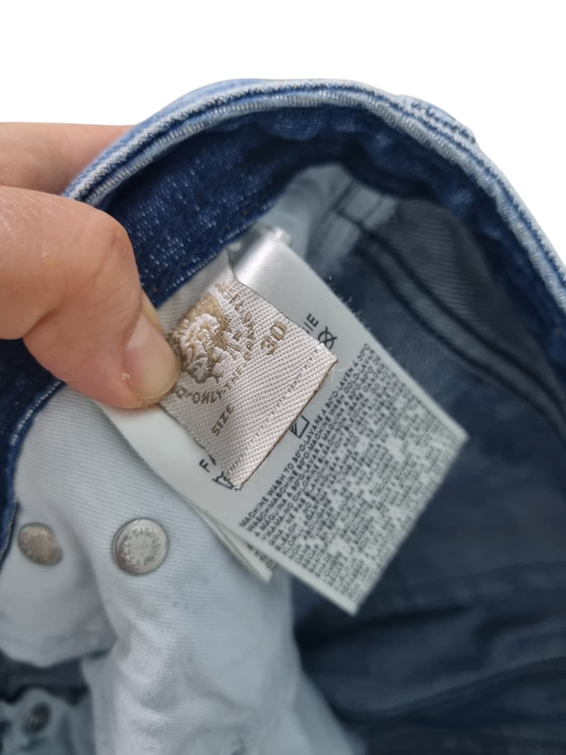 새상품) 디젤 ZATHAN 살짝 부츠컷 데님 30-32 상품이미지4