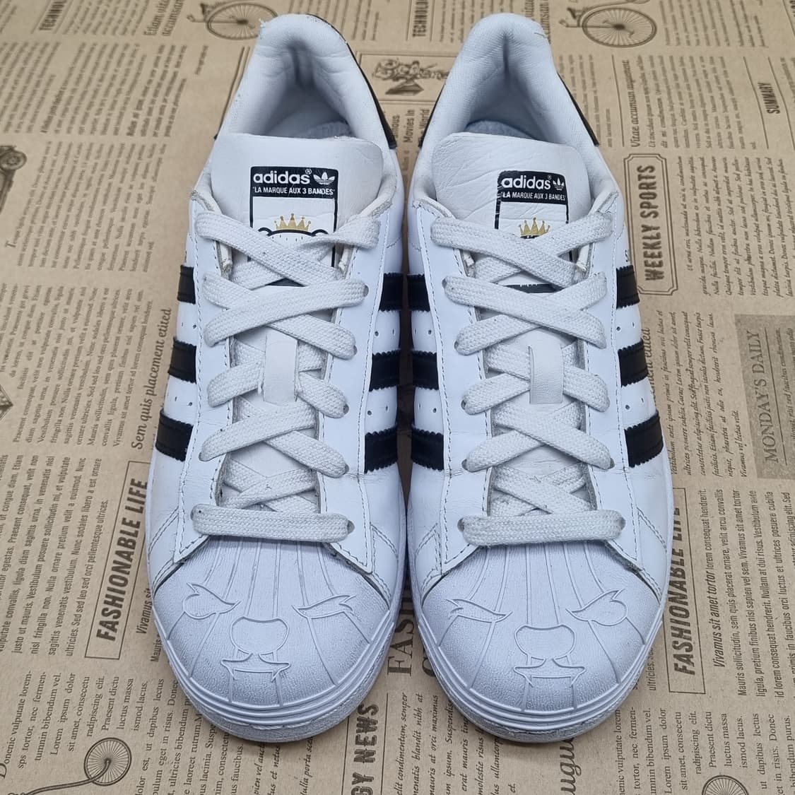 아디다스 25주년 슈퍼스타 여성스니커즈220 상품이미지2