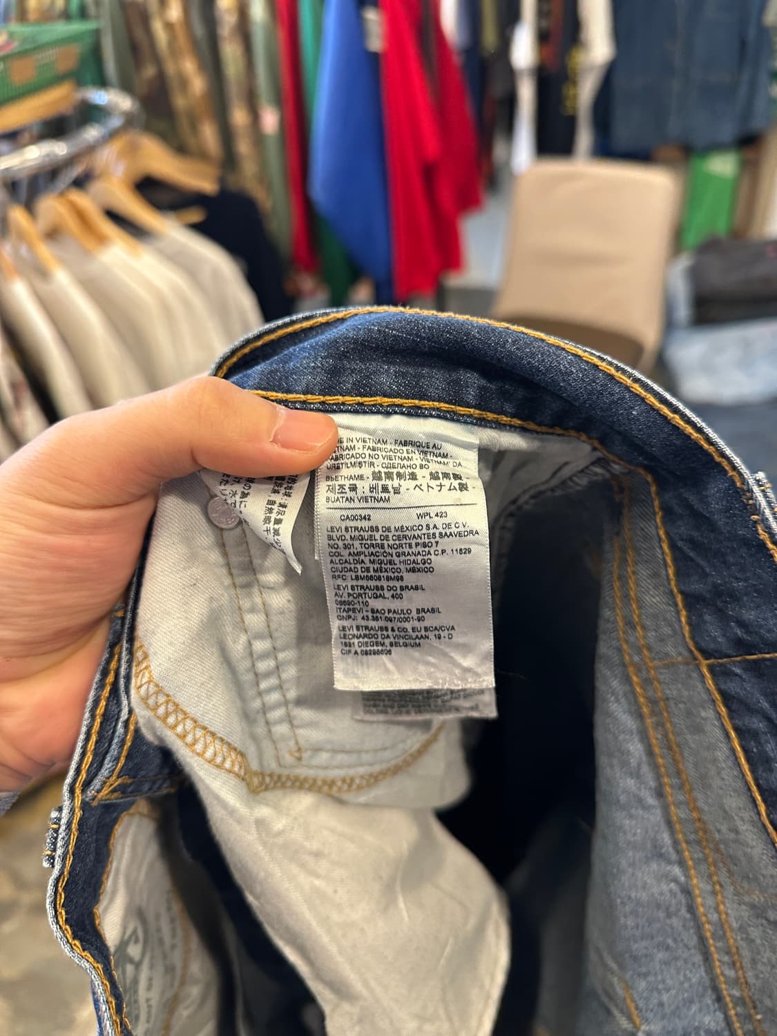 Levis 리바이스 505 W34 L30 상품이미지3