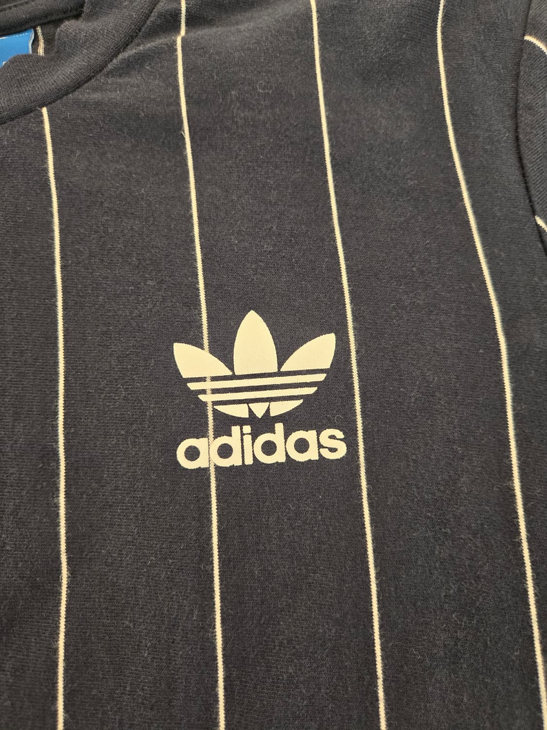 아디다스 스트라이프 긴팔 도코PS티셔츠 네이비 95 상품이미지2