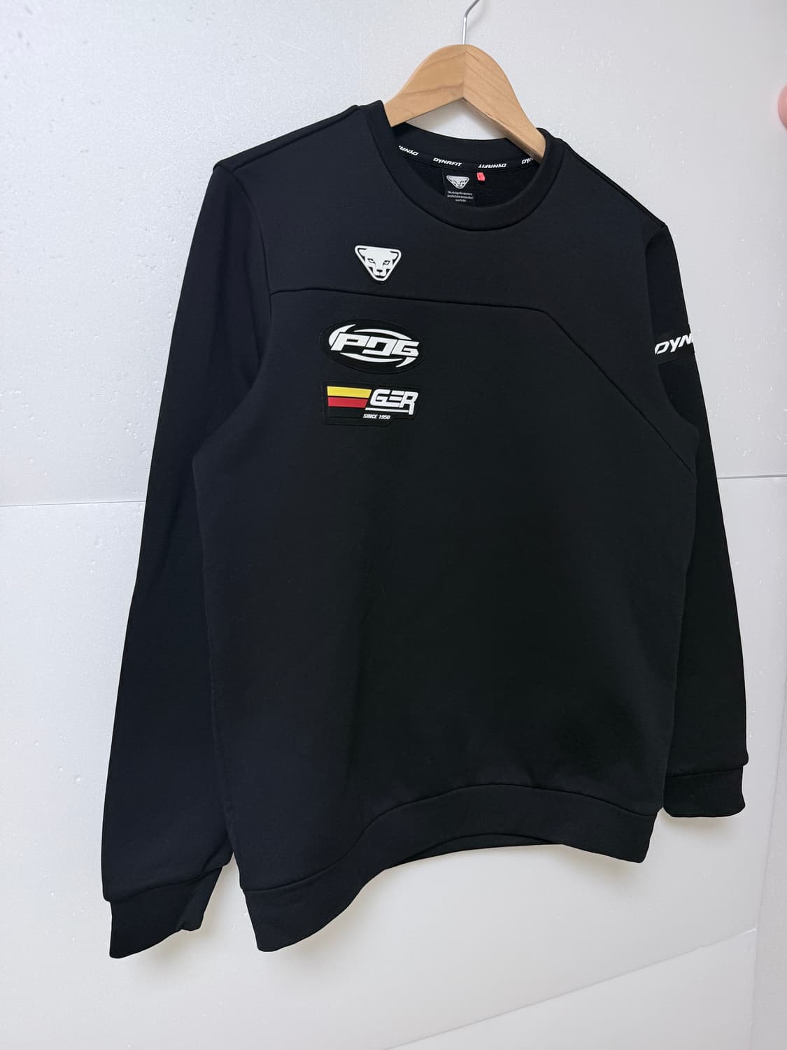 다이나핏(DYNAFIT) 기능성 맨투맨 블랙 트레이닝 M 상품이미지2