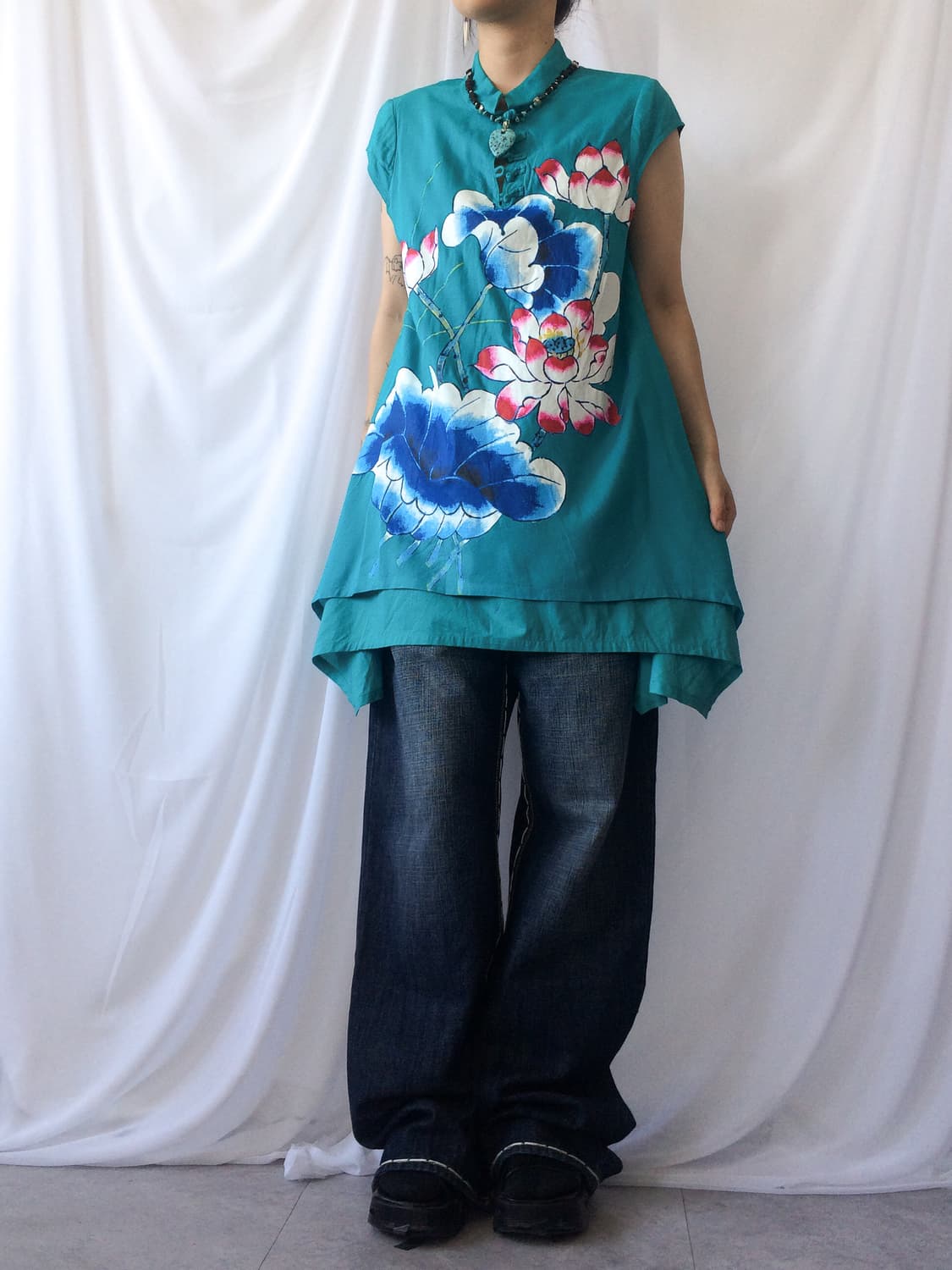 Oriental mood qipao onepiece 상품이미지1