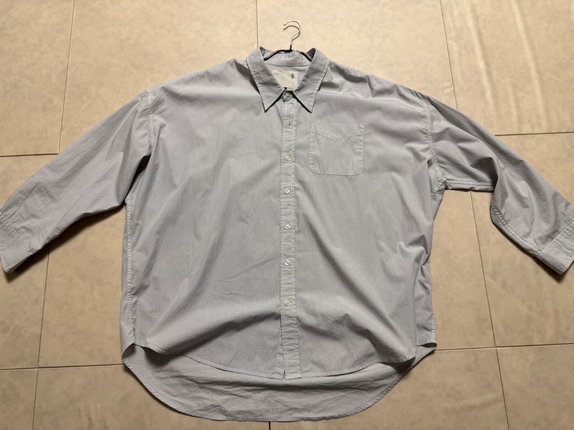 R13) 25ss 드롭넥 셔츠 3  상품이미지1