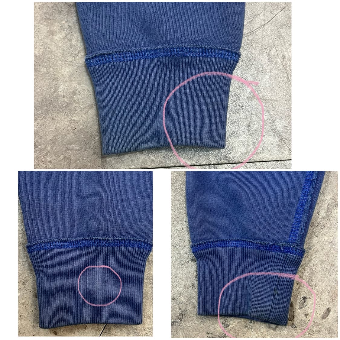폴로 랄프로렌 기모 후드집업 블루 S #csz2644 상품이미지10