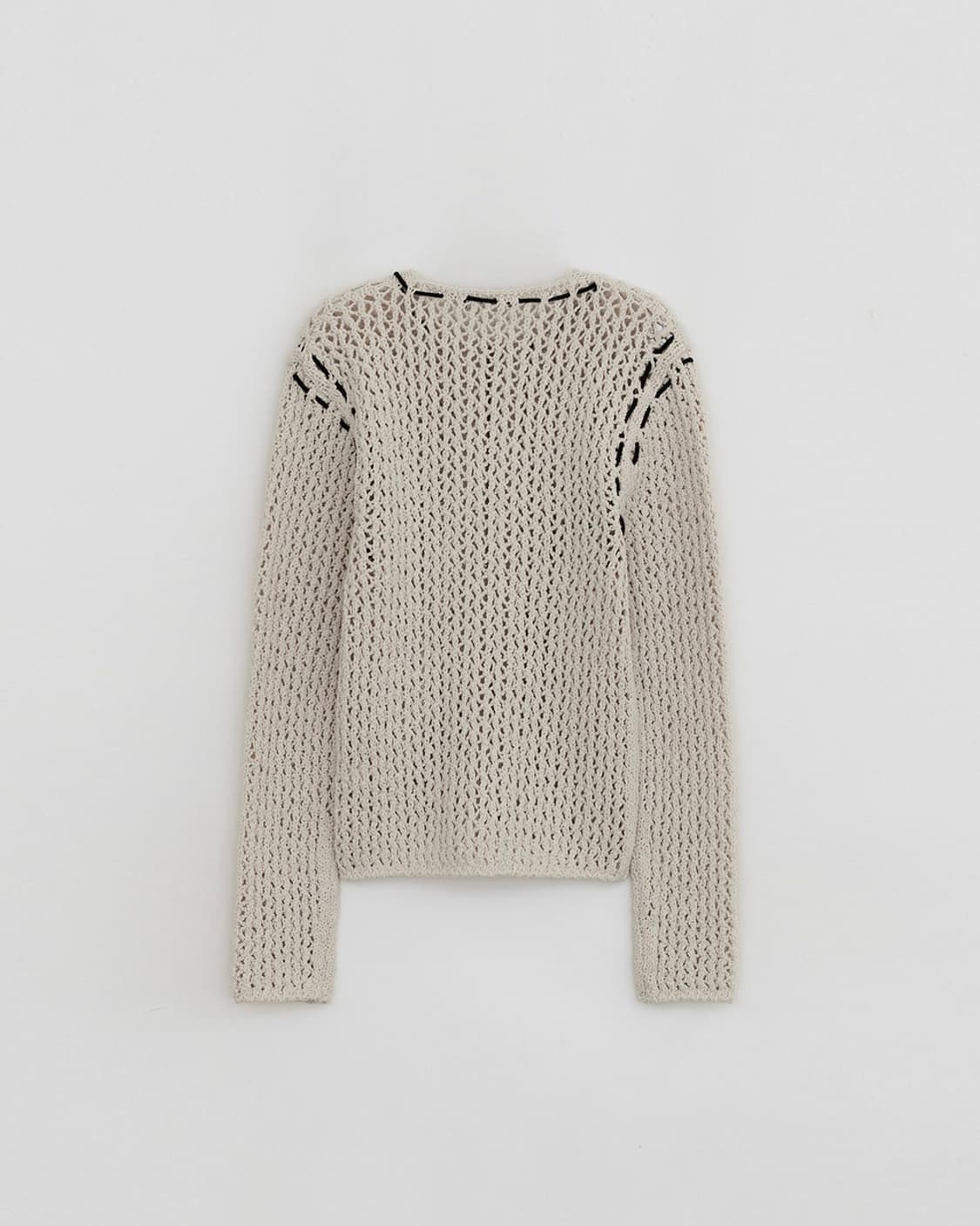 DIAGONAL NETTING TWO WAY ZIP UP 다이애그널 상품이미지6