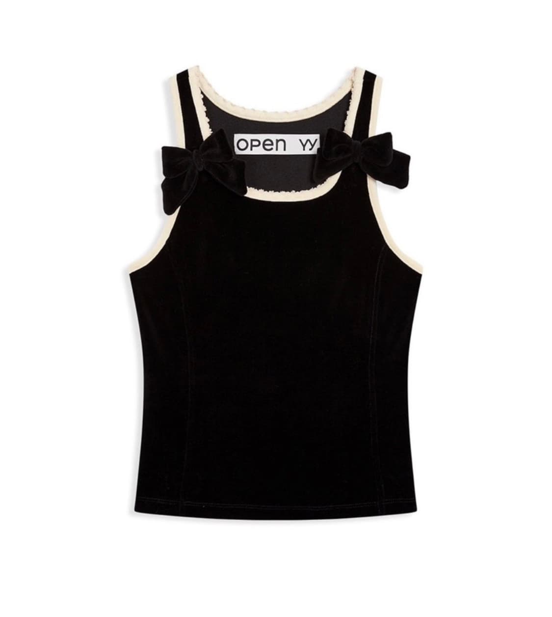 오픈와이와이 velvet picot 벨벳 셋업 상품이미지3