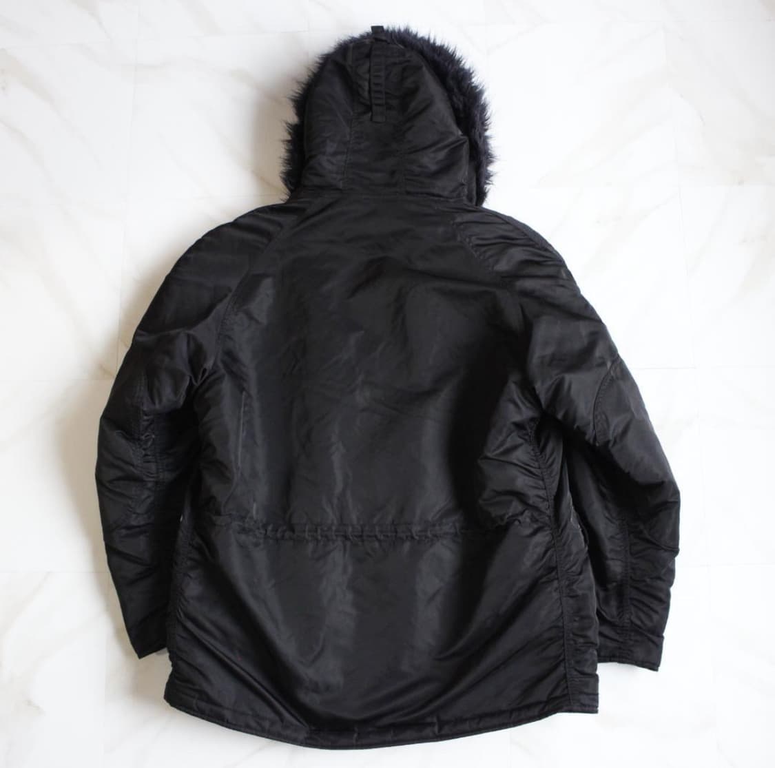 [XL] 알파인더스트리 재팬 N-3B 올블랙 상품이미지6