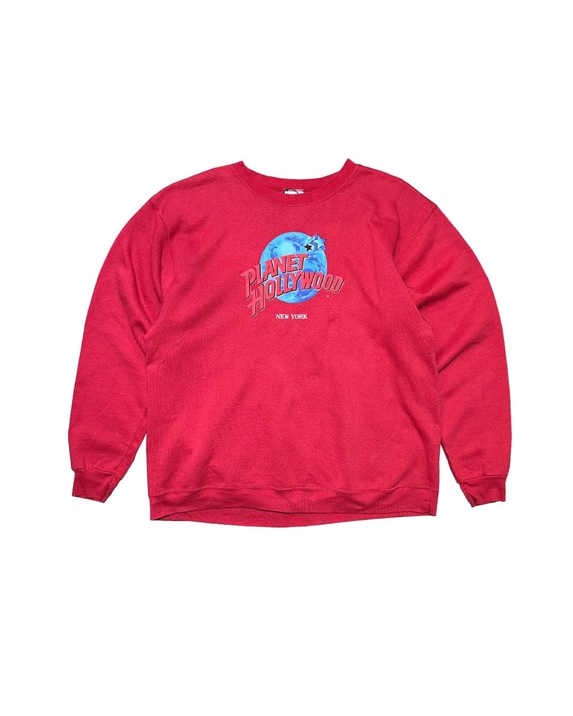90s 플래닛 할리우드 뉴욕 50/50 스웻 셔츠 made in usa 상품이미지1