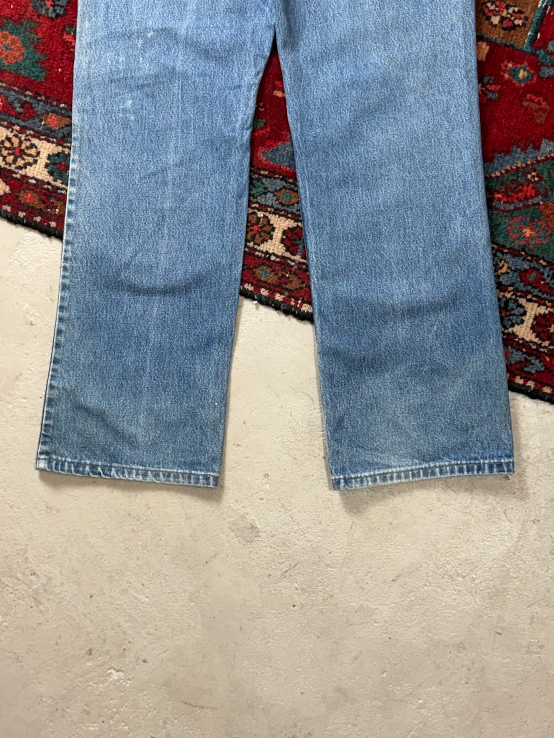 90's USA Made 빈티지 리바이스 517 오렌지탭 부츠컷 데님 상품이미지8