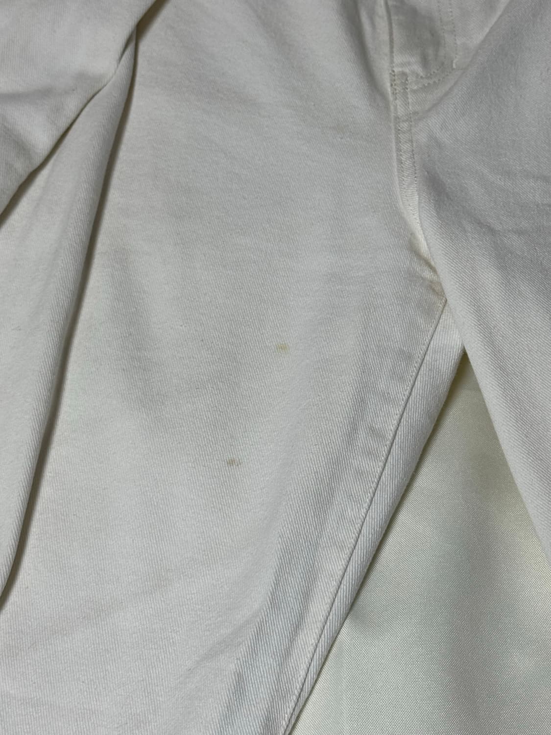 우영미 화이트 와이드 팬츠 상품이미지2