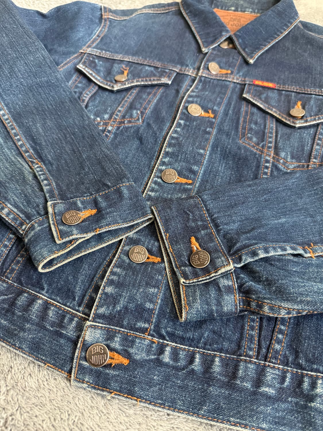 빅존 MV602 3세대 데님 트러커 자켓 L 상품이미지6