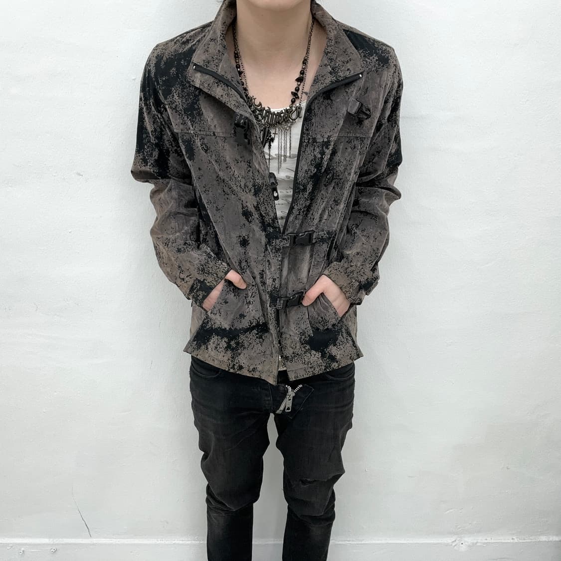 Bernings sho distressed buckle jacket 상품이미지2