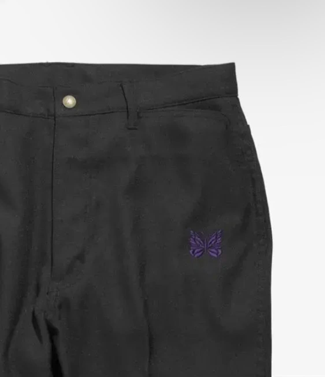 (L) 니들스 폴리 부츠컷 팬츠 블랙 상품이미지3