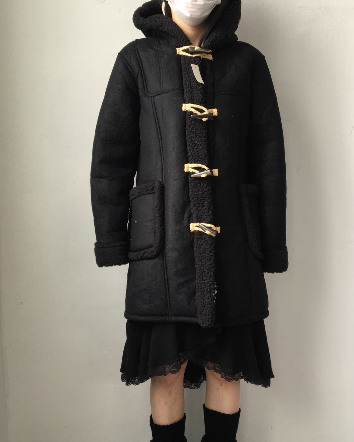  Duffle button hood coat 상품이미지8