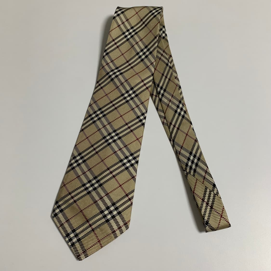 버버리(BURBERRY) 노바체크넥타이 명품 A+등급 신형라벨 상품이미지7