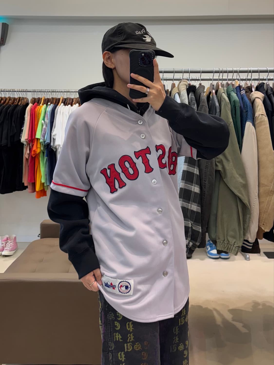 마제스틱 보스턴 레드삭스 져지 상품이미지7