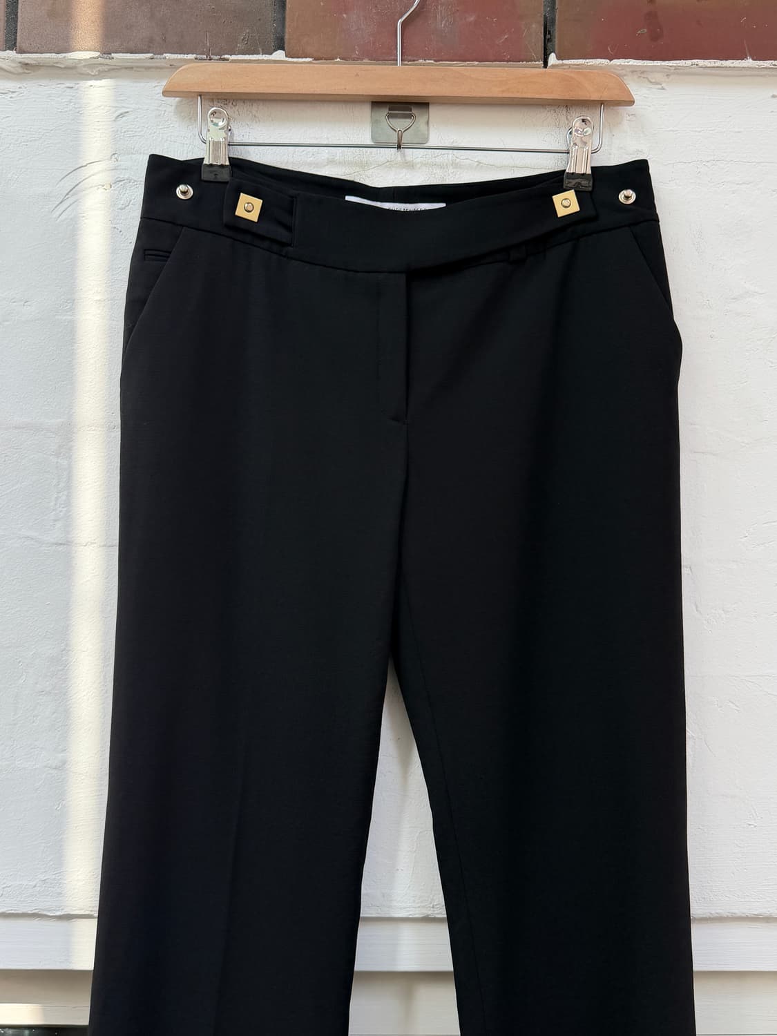 DVF 다이앤본퍼스텐버그 벨티드 로우라이즈 울 트라우저 4 상품이미지4