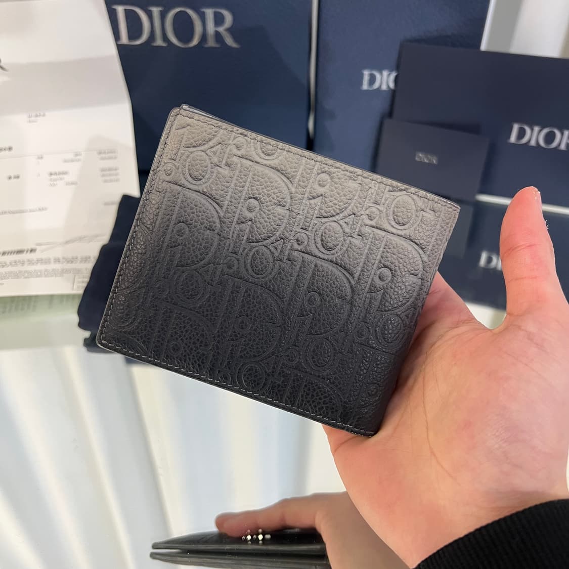 [풀구성] 디올 그라데이션 그래피티 반지갑  상품이미지2