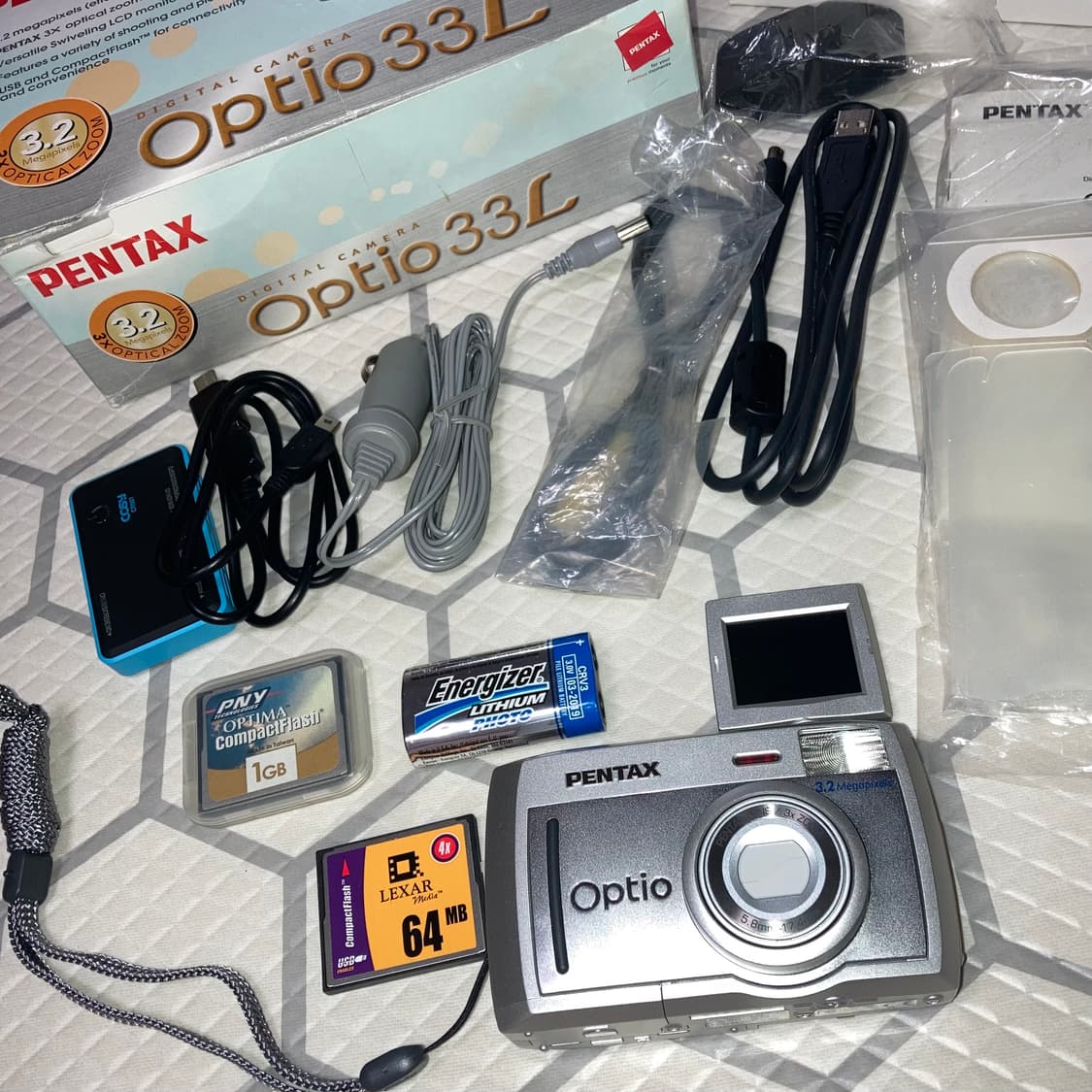 (풀구성) 펜탁스 옵티오 33L 빈티지 디카 상품이미지1