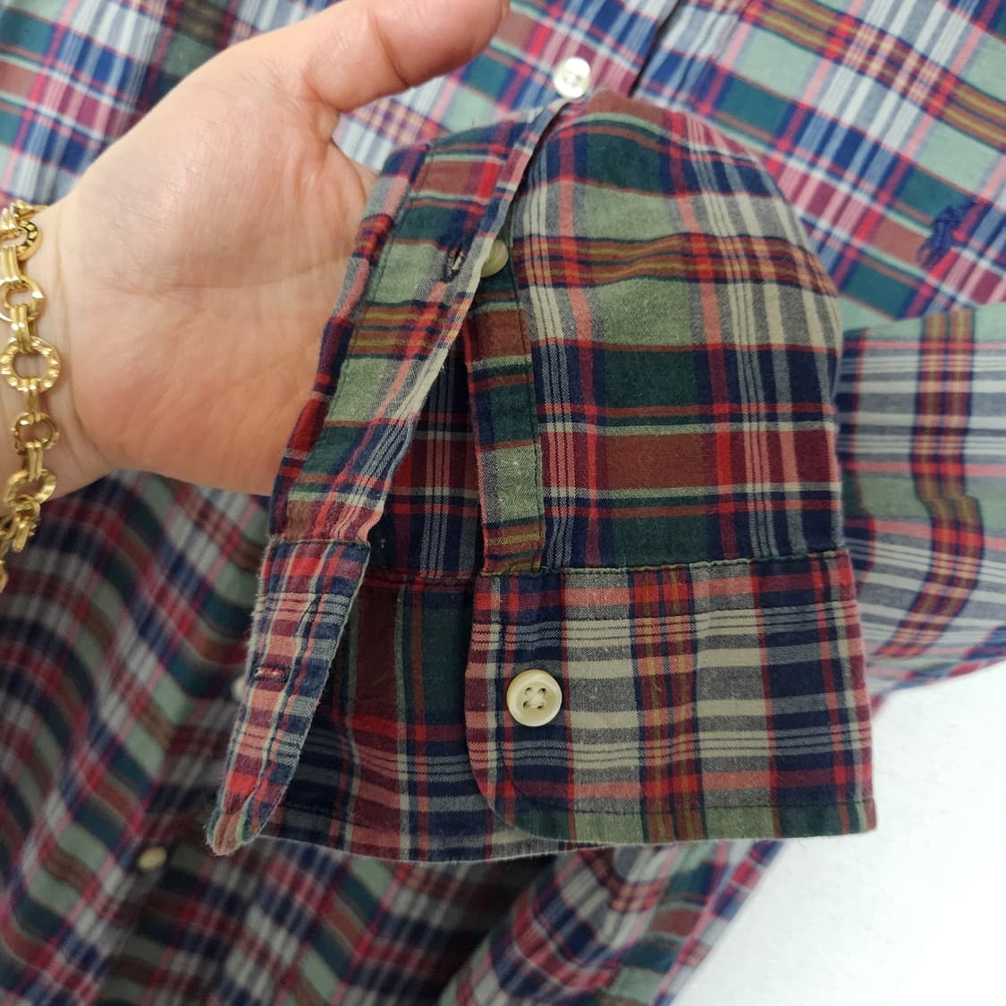 폴로랄프로렌 체크 남방 남LG 상품이미지4