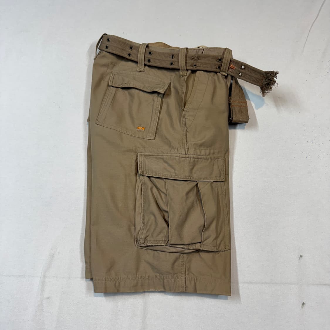 36inch) HCO 카키 브라운 버뮤다 카고팬츠 반바지 워크웨어 상품이미지7