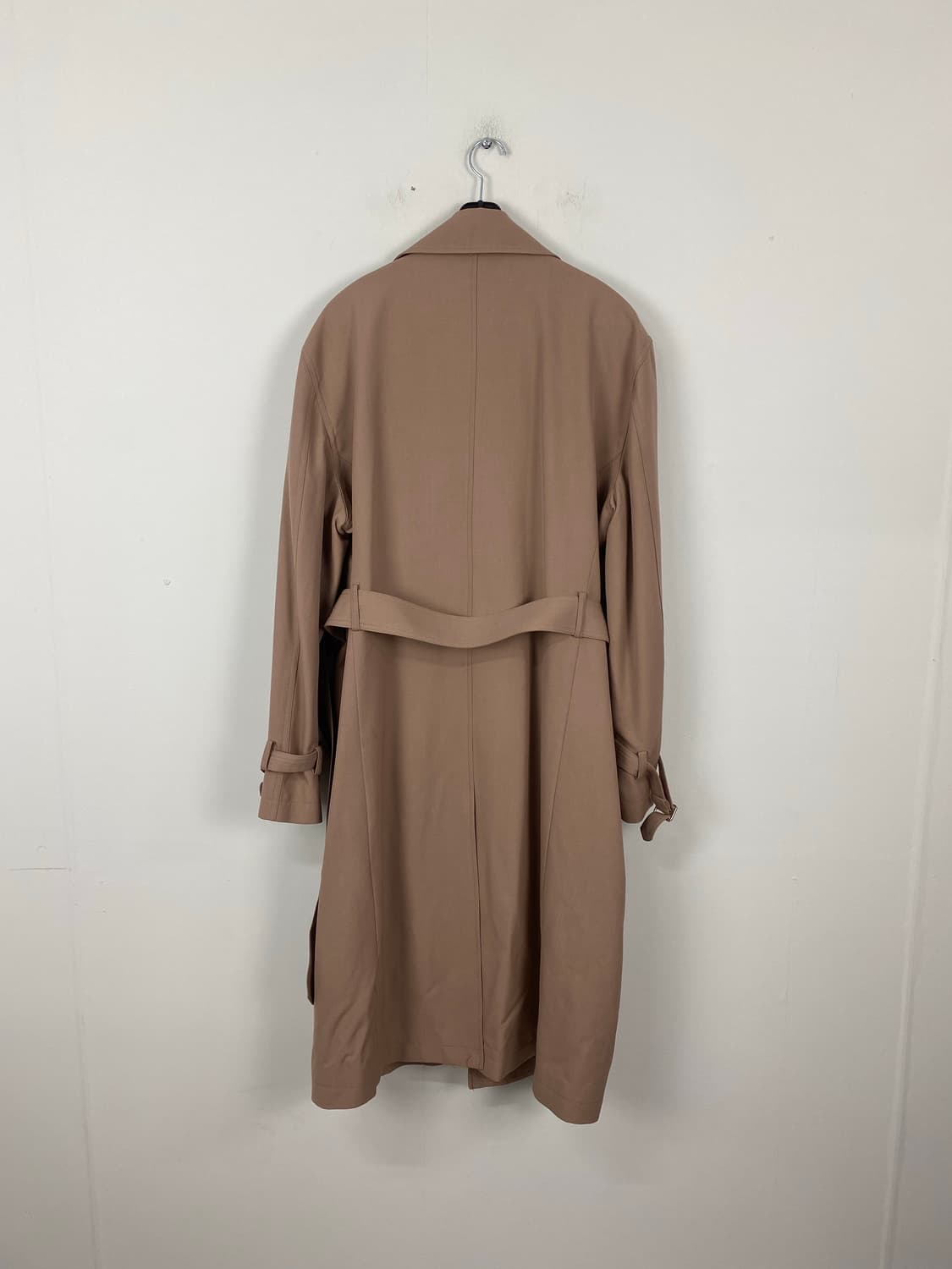 인사일런스 더블 트렌치 울 롱코트 M 상품이미지2