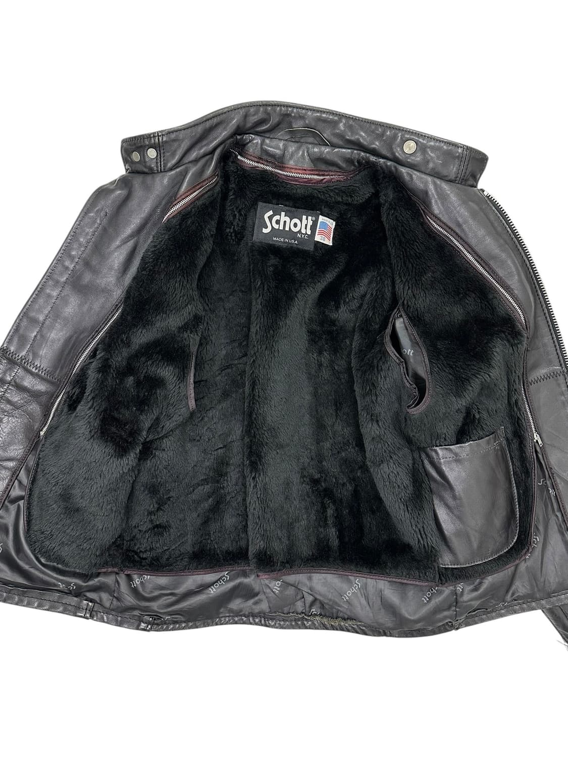 쇼트 싱글 라이더 자켓 상품이미지4