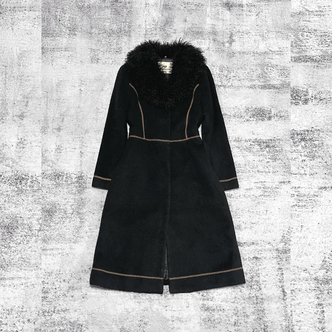 (vivayou) 00s wool fur coat 상품이미지1
