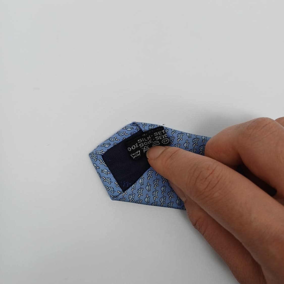 페라가모 실크 넥타이 [RBSCF11734-136-5] 상품이미지5