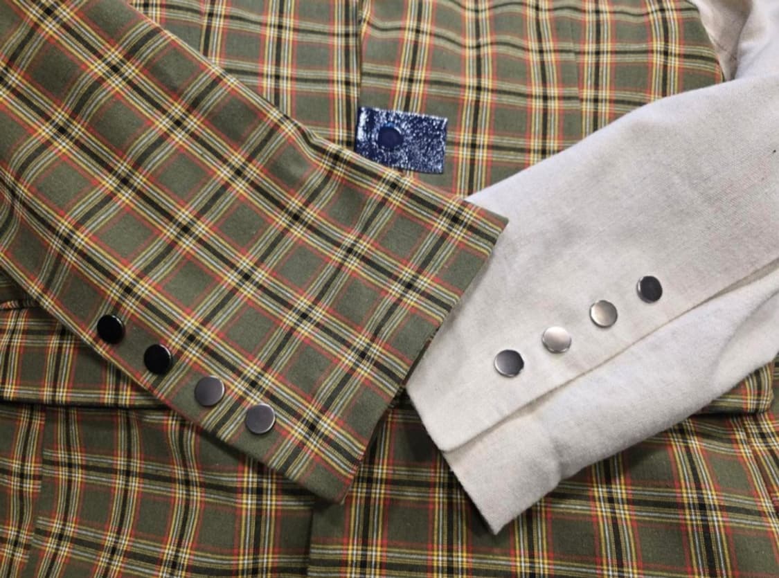 더일마 The Ilma 체크 자켓 프리사이즈 상품이미지6