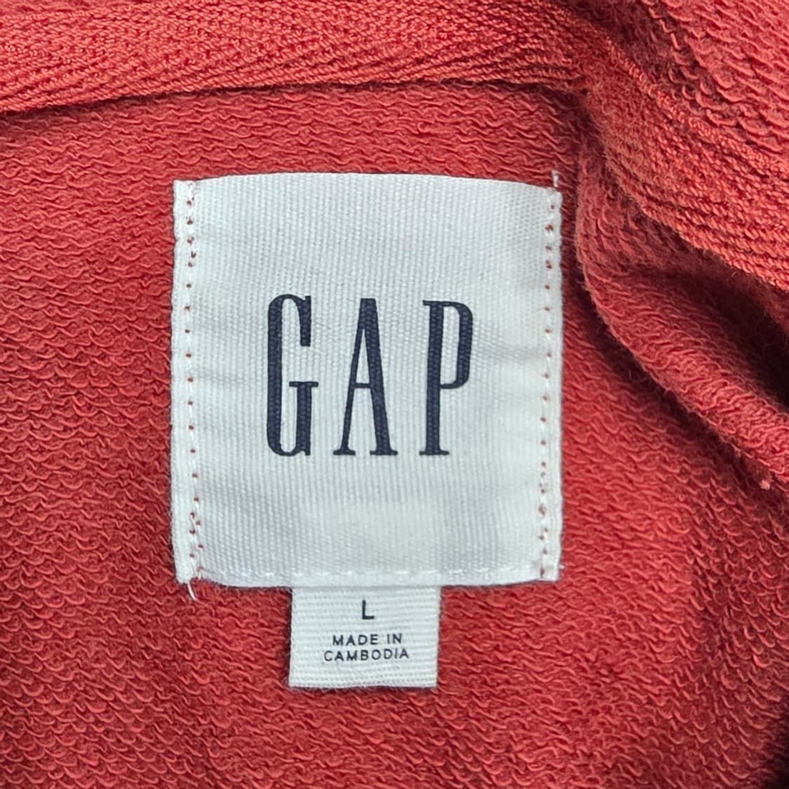 [프립]GAP 갭 후드집업 브릭 상품이미지7