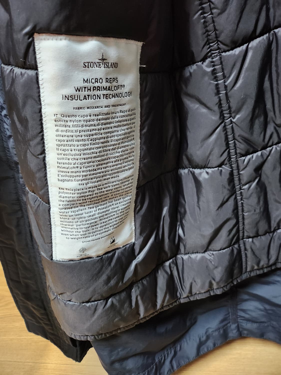 스톤 마이크로랩스 프리마로프트 패딩 코트 상품이미지7
