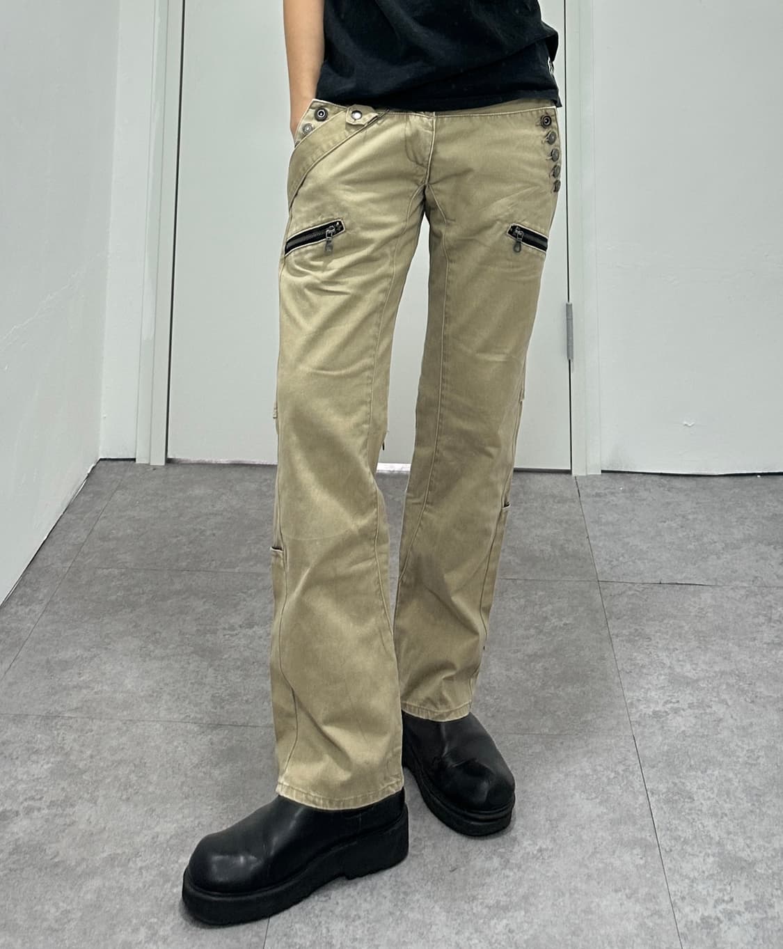 PPFM 00s zipper detail gimmick pants 상품이미지4